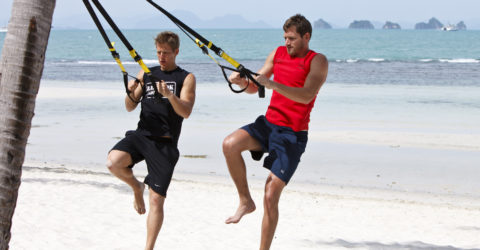 Fitness Bootcamp at Baan Kilee, luxury, private villa located on Lipa Noi Beach, Koh Samui, Thailand